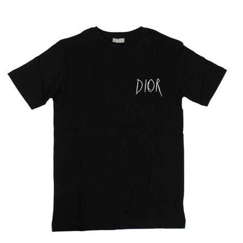 dior t shirt black pink|christian Dior religion t shirt.